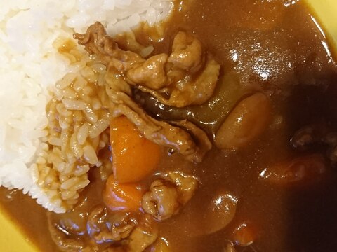 豚こまカレー